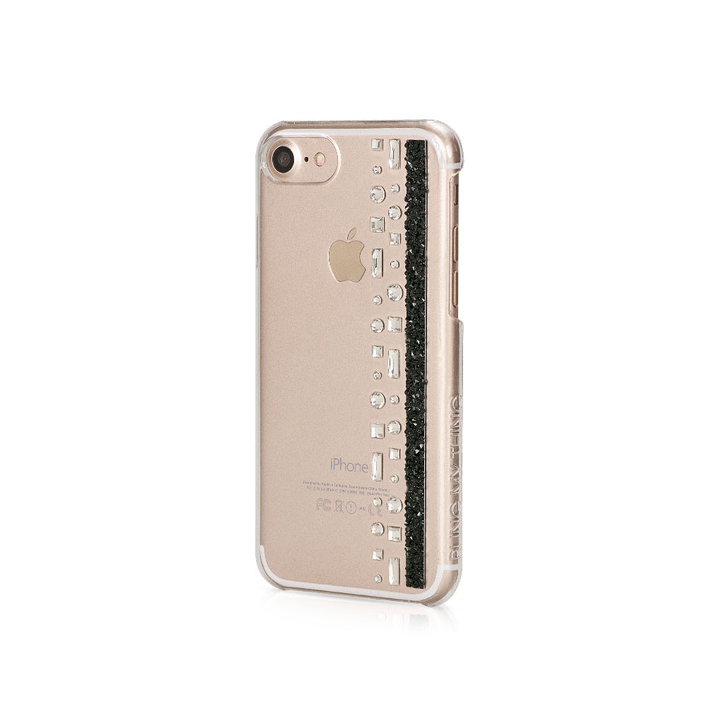 mooi nogmaals Philadelphia iPhone 7-hoesje “Jet” met Swarovski-kristallen | Smyla.nl