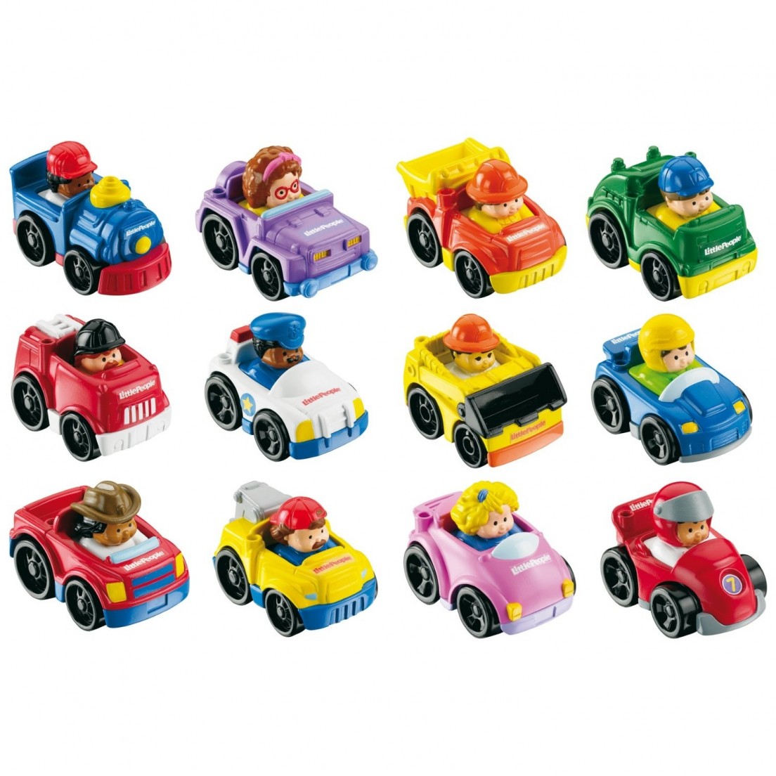 kiezen Atletisch Hol Little People – speelgoedauto's van Fisher Price | Smyla.nl