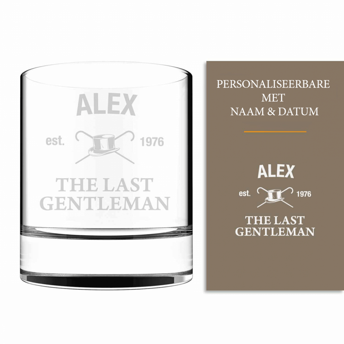 Whiskey Glas - The Last Gentleman |
