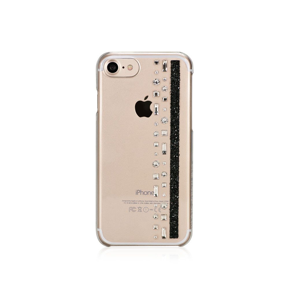 erectie Doorlaatbaarheid Brengen iPhone 7-hoesje “Jet” met Swarovski-kristallen | Smyla.nl