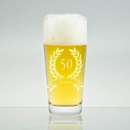 Beer Glass kleine Bright - glas met graveren