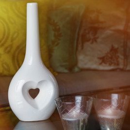 Love vaas - een vaas voor liefdesbriefjes
