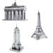 3D-metaalbouwset "Beroemde gebouwen"