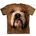 Big Face dieren T-shirts - bulldog