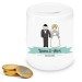 Personaliseerbare bruiloft-spaarpot