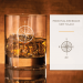 Whiskey Glass- Compass - genoemd